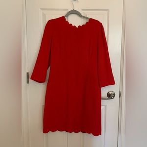 Ted Baker dress ~ Size 3 ~ gorgeous red, lined dress